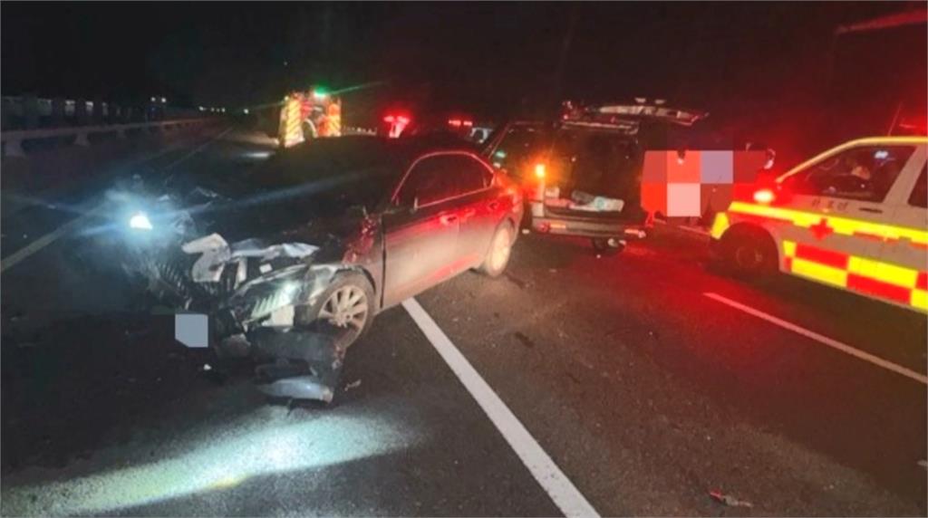 國1嘉義三車連環撞釀兩死三傷　31歲媽媽剛生產完卻遇死劫