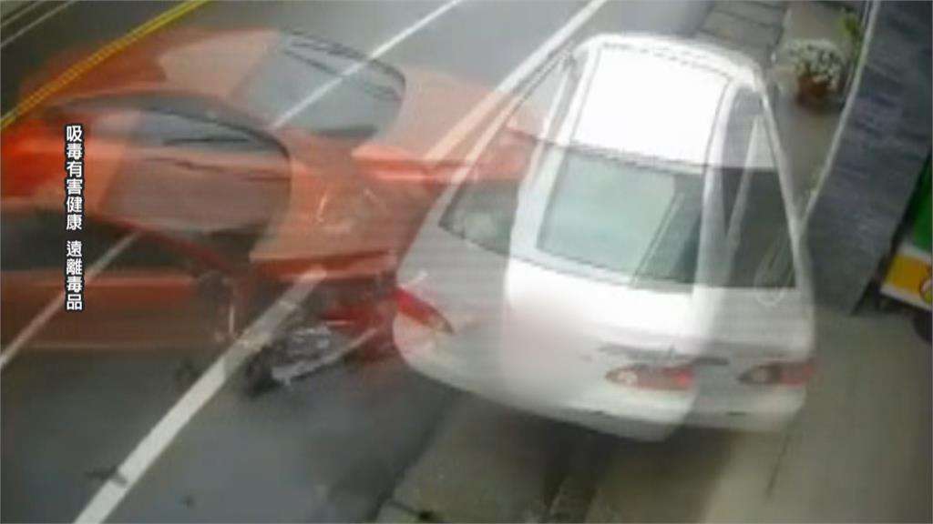 剛過完父親節慘遭撞! 肇事駕駛毒駕暴衝撞2車