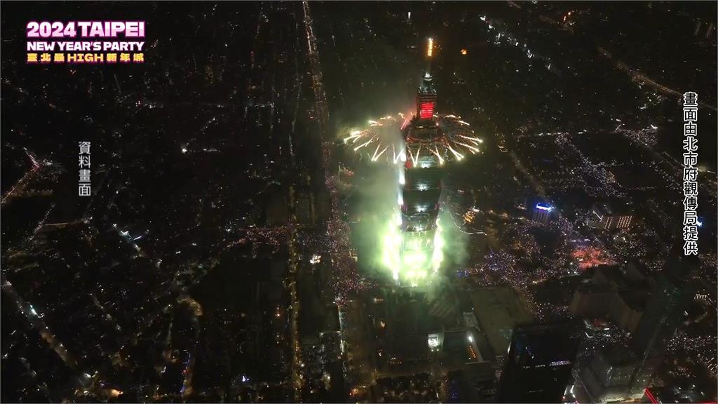 跨年倒數! 北部東北季風影響多雲有雨"看煙火要選位"