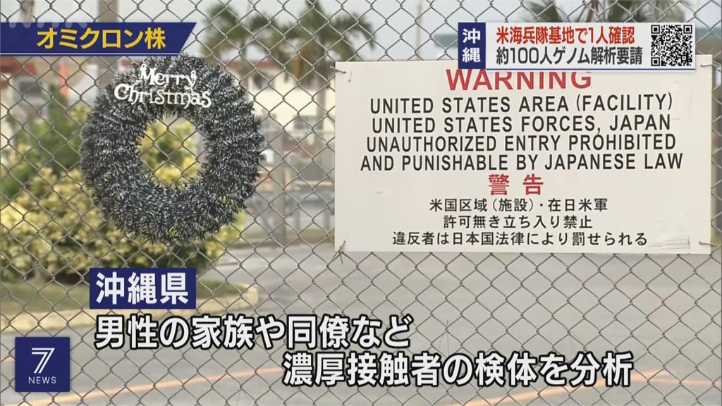 日本Omicron新增兩例　皆與沖繩美軍基地有關