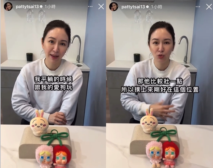 獨家/蔡依珊PO受傷照喊該斷就斷! 連勝文指「被小狗狗抓傷」:蠻心疼、蠻可憐