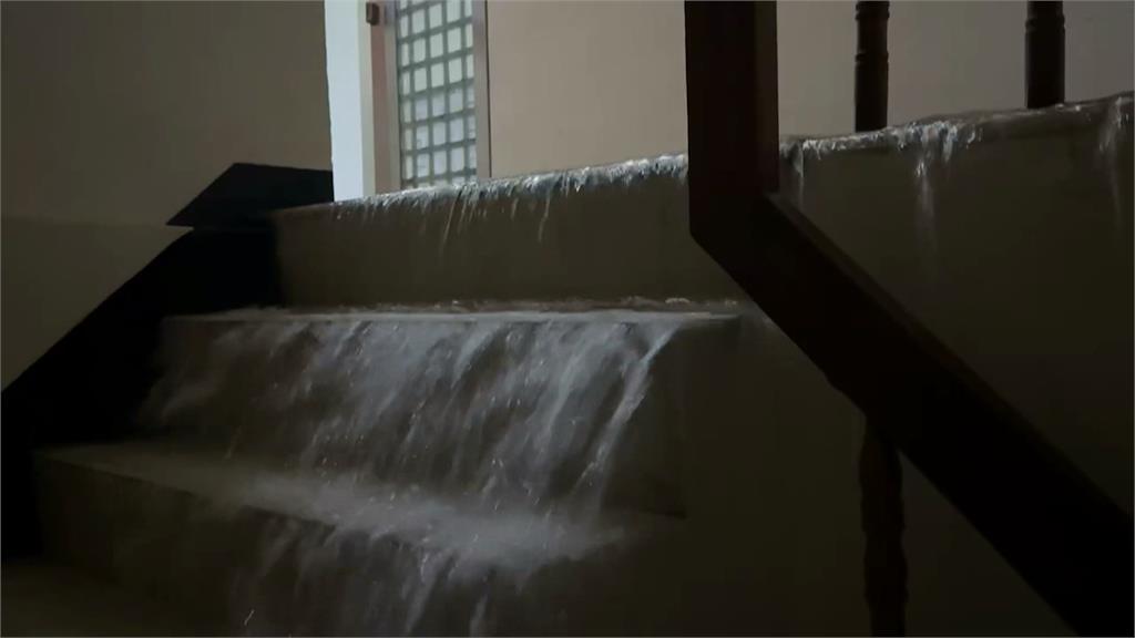 20年不曾淹水!建商施工堵排水 台南鬧區逢雨就淹