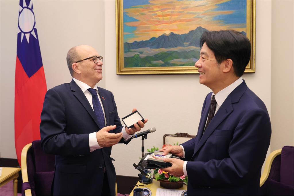 快新聞/接見法國參院外交國防副主席 賴清德:台法共同追求民主