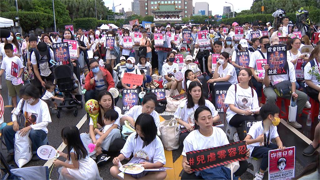 民眾聚集凱道聲援剴剴! 賈永婕:就算給加害者死刑也是人道的