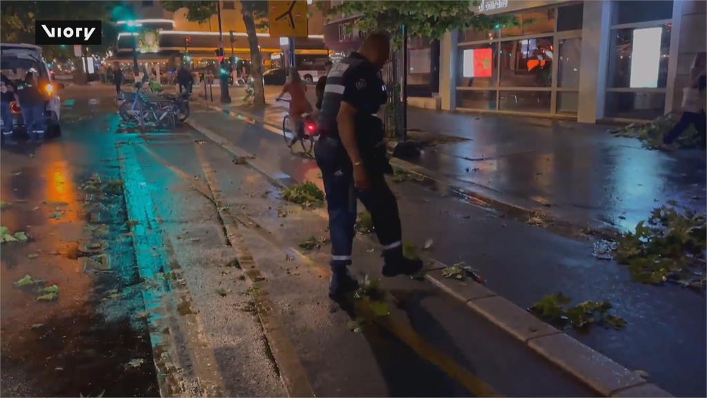 熱浪襲法國!暴雨樹倒砸死人 國會「開會到一半漏水」