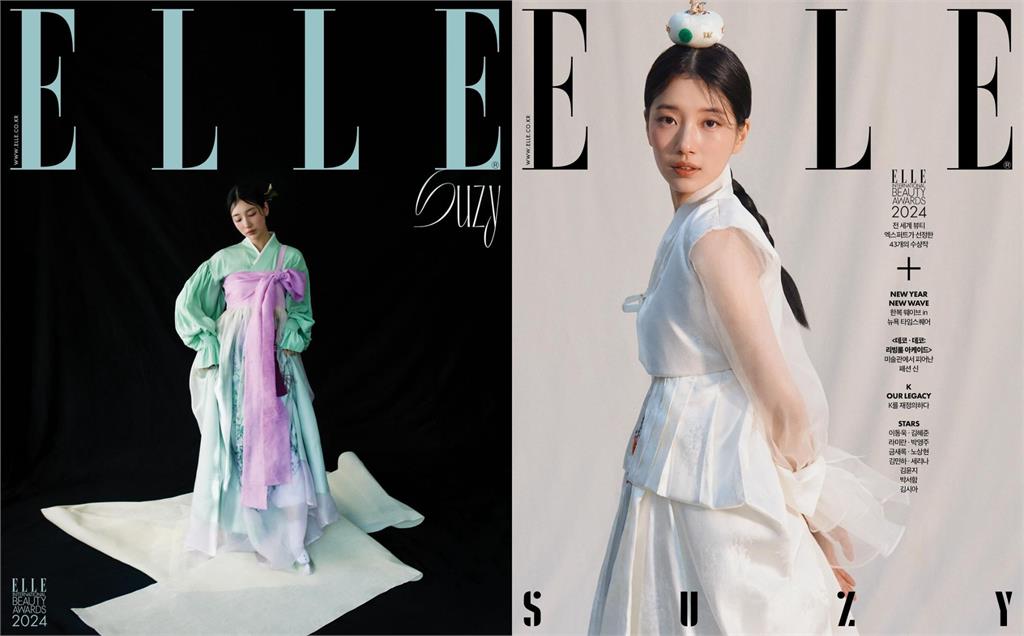 秀智登時尚雜誌「創新紀錄」!換6套「薄紗透膚韓服」秒變國民仙女