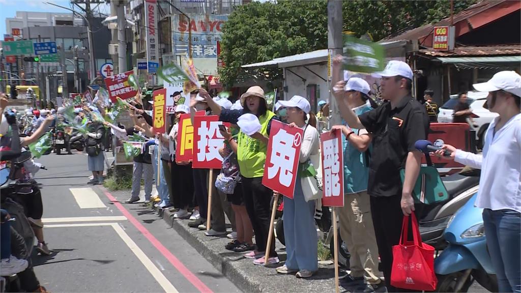 護國繞境上山下海衝衝衝! 林右昌挺罷狂催票