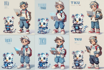 【淡江傳真】淡江AI學伴「淡小虎」捷運燈箱亮相 學生化身AI訓練師