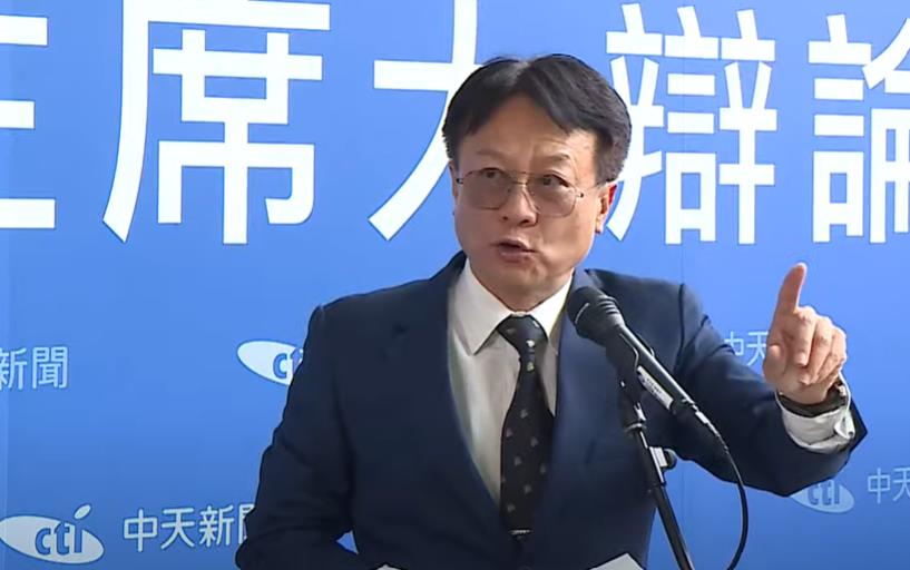 快新聞/出事了!國民黨主席選舉辯論會爆衝突 卓伯源憤怒推擠欲強行入場