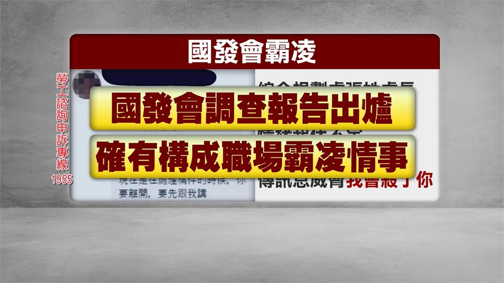 國發會張姓處長傳訊「要殺了你」 員工集體投訴霸凌!調查懲處結果出爐