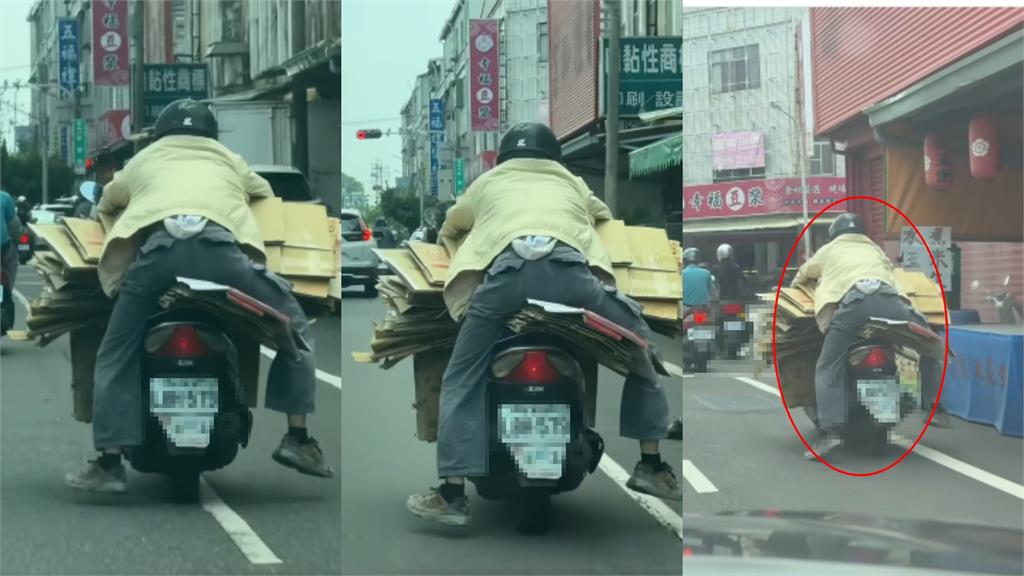 機車伯「肉身猛壓」超晃畫面流出！警回放「見關鍵10公分」開罰了