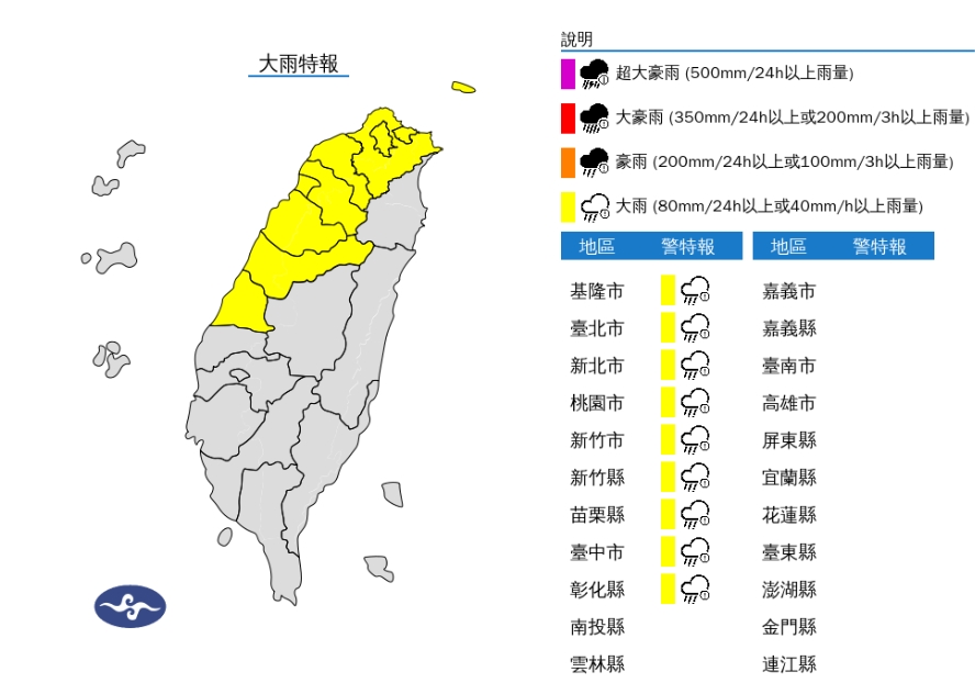 雷雨胞逼近…全台「北到南全濕」雨彈炸4天!林嘉愷「2圖揭變化」又有鋒面