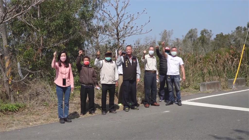 滯洪池周遭設綠電 林木反遭砍光居民反彈