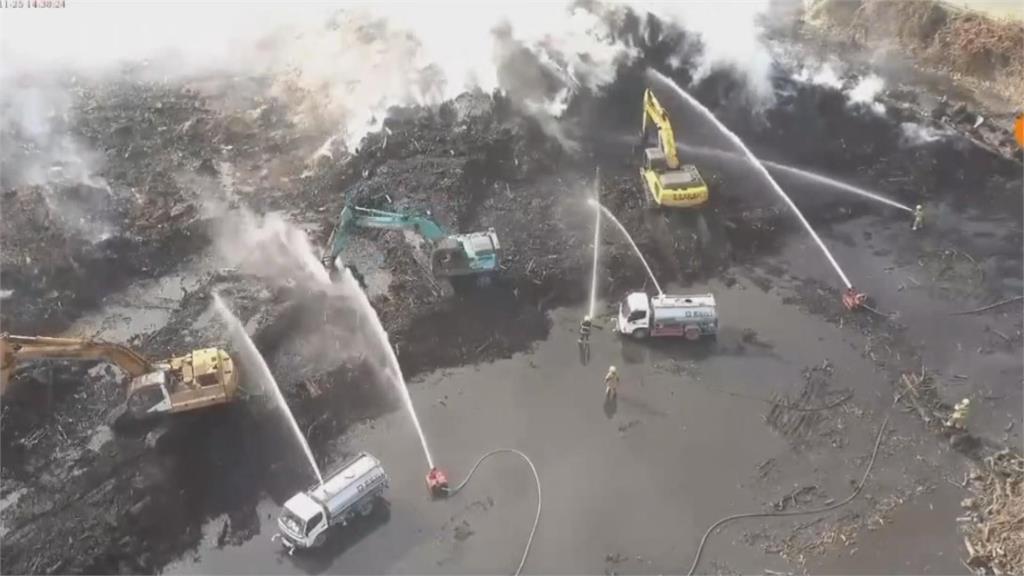 台南烏樹林暫置場燒5天 黃偉哲:增行動醫院場次供健檢