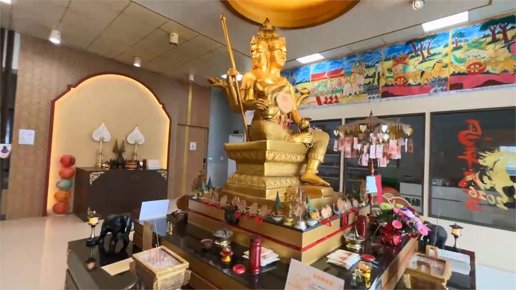 最壞身教！賊攜家帶眷　行竊四面佛神尊、金牌
