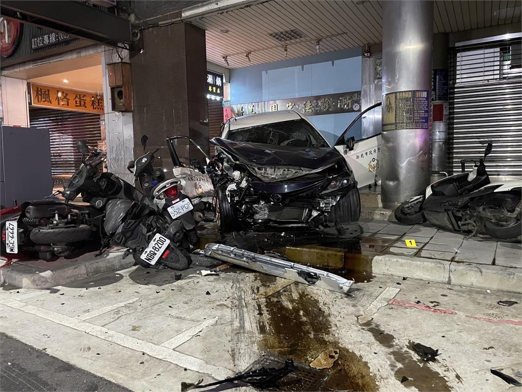 三重男駕賓士衝撞警車 造成一名員警死亡