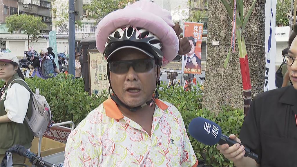 快新聞／「小水滴」塞爆松信！沈伯洋二度車掃直擊　出發前1小時洋流已成湧泉