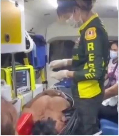 泰男「無生命跡象」20分鐘後奇蹟復活！跳下救護車「光腳狂跑3km」返家