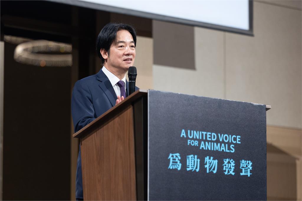 快新聞／以身作則！賴清德領養毛孩「斑斑」　盼打造台灣成動物友善國家