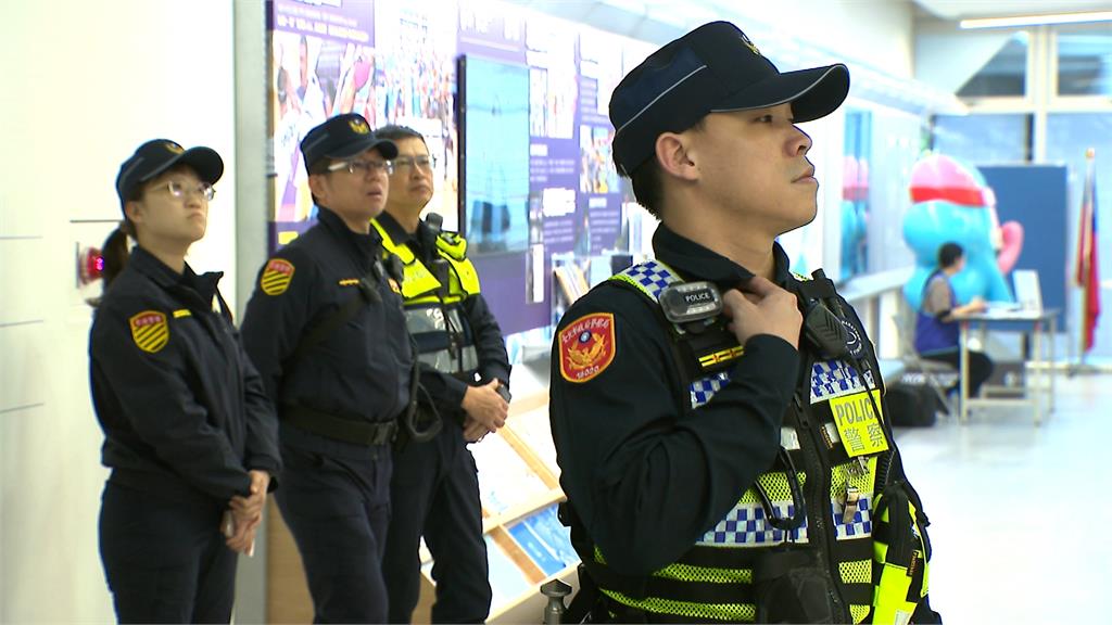 蔣萬安視察台北馬維安　警力增一倍、交警全數配槍