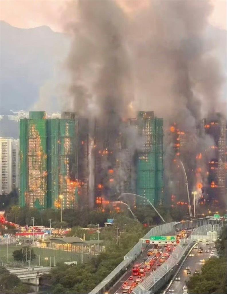 香港大火／宏福苑5級大火奪44命！香港為何用「竹子搭鷹架」…營建商5點解答了