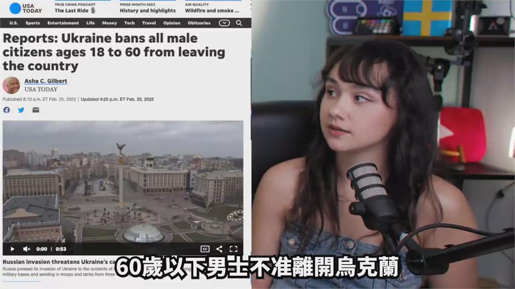 烏國女模告白「台灣是我的家」！放棄中國高薪　直言：想活在民主世界