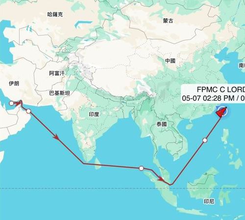 快新聞／載200萬桶原油返台「停靠麥寮港」！君善輪闖過荷姆茲海峽