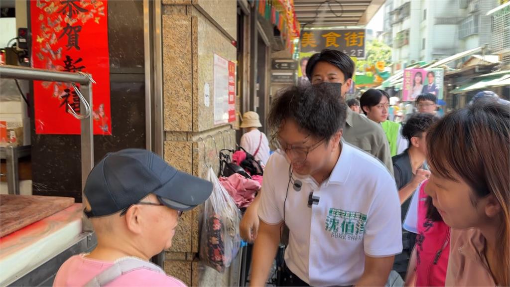 沈伯洋掃市場人氣旺！　力挺黃偉哲秀AI深偽　　打臉蔣萬安