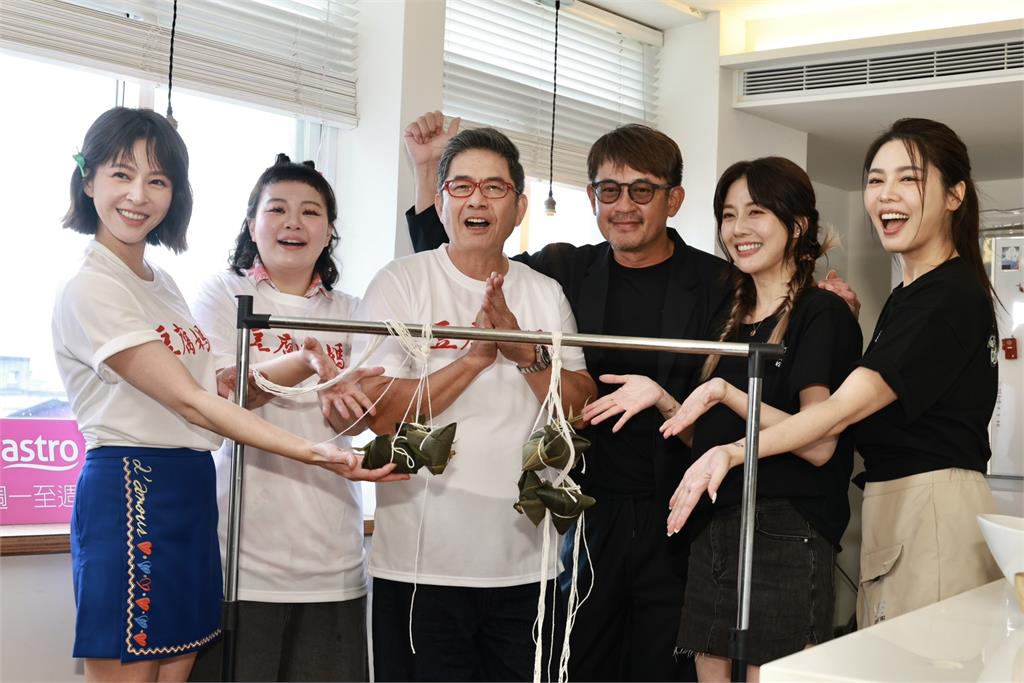民視《豆腐媽媽》x《阿松與阿暖》6/8接力強打!演員包粽祝收視大中