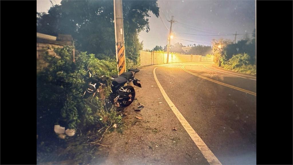 28歲男騎重機過彎自摔 左腿骨折、頭部出血送醫不治
