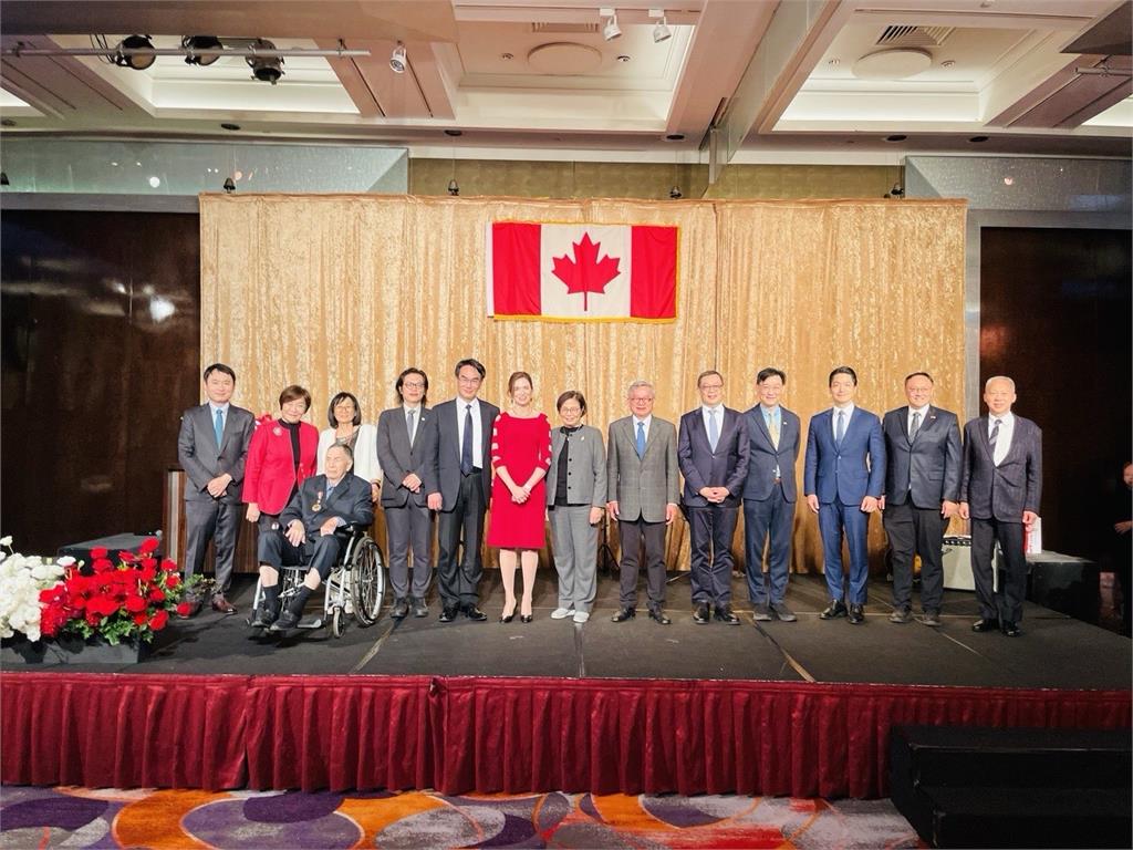 快新聞／出席加拿大駐台辦事處40週年慶祝酒會　陳明祺：兩國關係邁向新里程碑