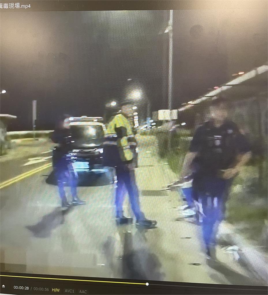 拒檢逃逸一路違規！　雙Ｂ轎車駕駛涉毒駕遭逮