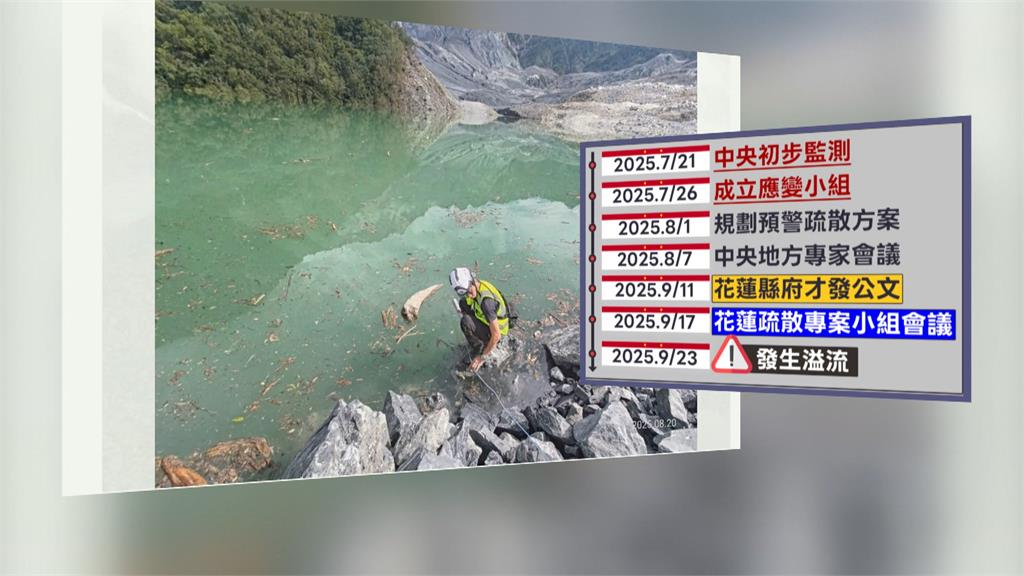 甩鍋?傅崐萁控農業部不理堰塞湖 行政院還原「一畫面」打臉了