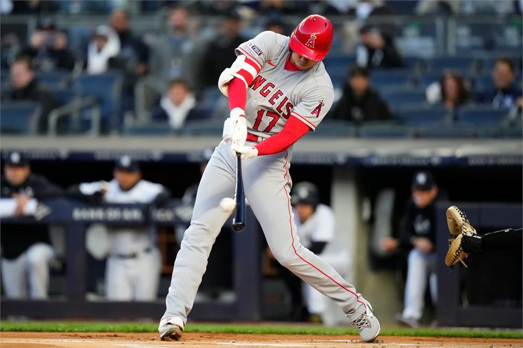 MLB/擊球初速187公里音速彈!大谷翔平第4轟到手締超狂紀錄