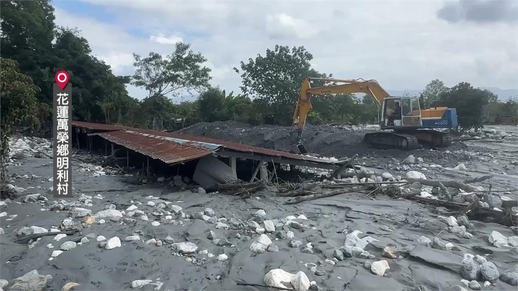 季連成重返花蓮視察明利村 要求涵管便道10天內通車