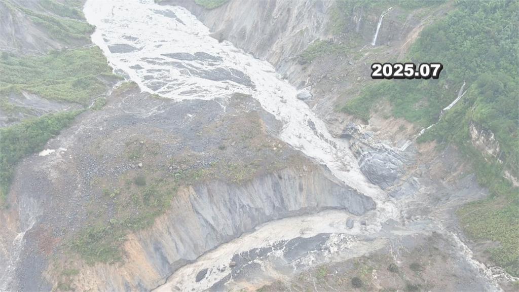 7月雲林「草嶺潭」堰塞湖第５度現蹤　花蓮馬太鞍溪憾事喚痛心回憶