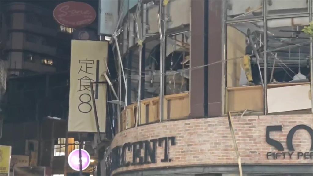 板橋大規模氣爆6傷5送醫! 爭鮮、定食8餐廳整層全炸爛