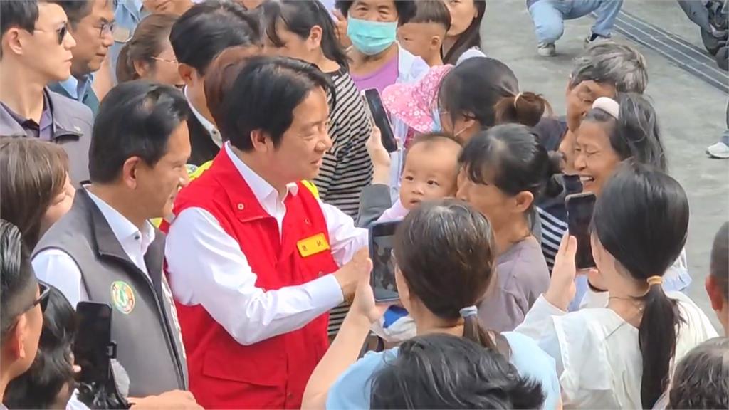 丹娜絲風災損台南4萬戶住宅 賴清德:一直掛在心上