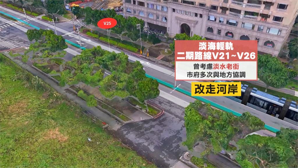 淡海八里雙向輕軌促市鎮發展　侯友宜視察盼二期不卡關