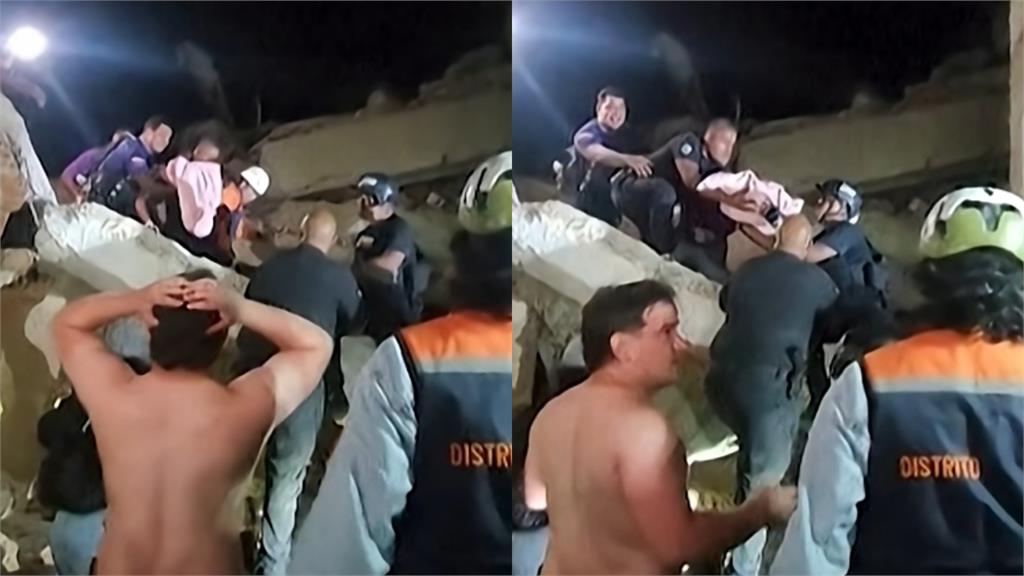 委內瑞拉強震奇蹟！出生18天寶寶「受困瓦礫堆32小時」毫髮無傷被抱出