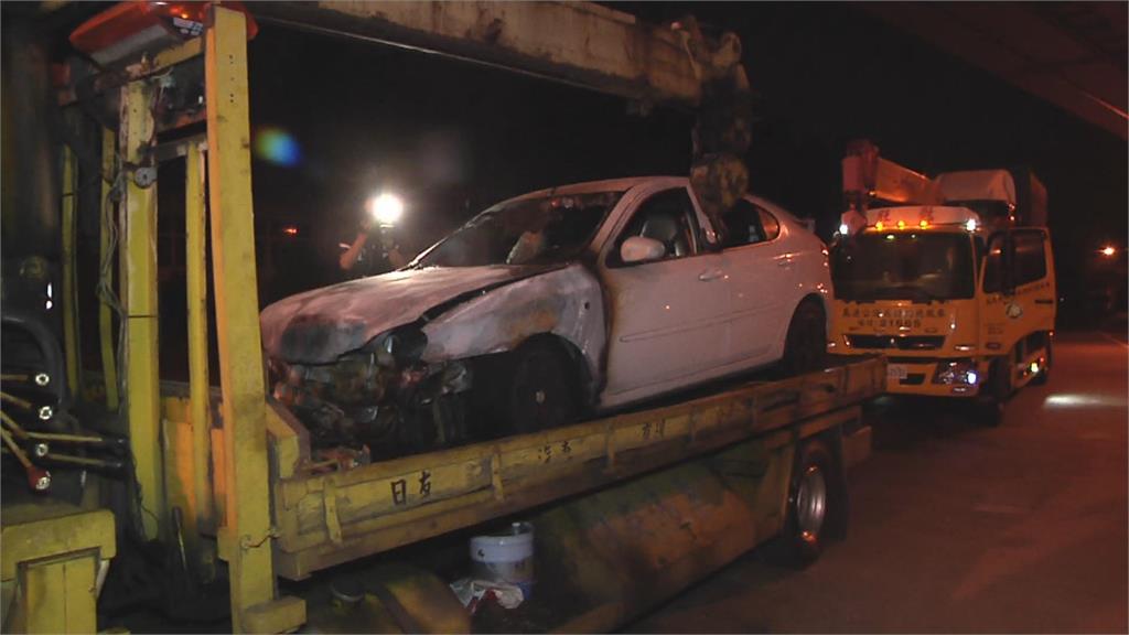 深夜國3南下6車連環車禍 小貨車閃避不及再追撞 2起事故共7車嚴重毀損 幸無嚴重傷亡