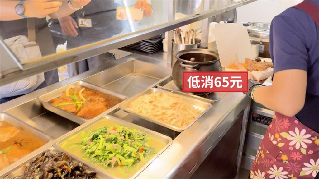 台中3菜1飯沒夾肉收65元! 家長氣炸 老闆回:有低消