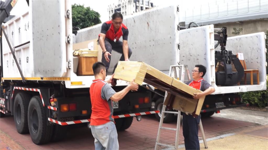 助花蓮光復重建! 台中市府捐贈"二手家具"助災民