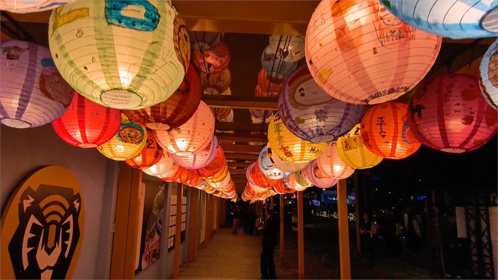 桃園燈會機械飛馬點燈! 標榜"五感體驗"水蜜桃香氣撲鼻