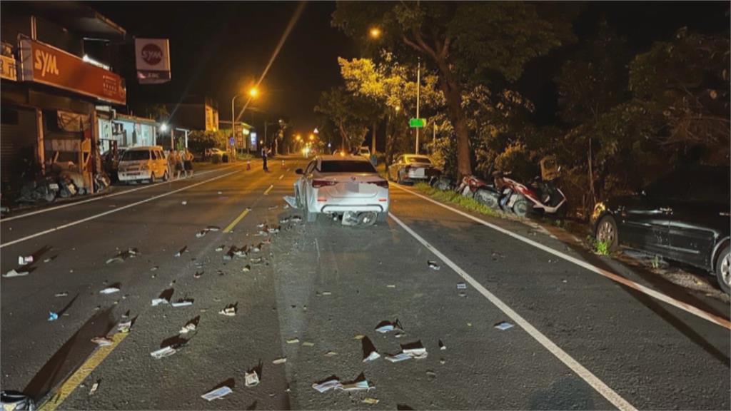 越過中線逆向撞上對向轎車 宜蘭7旬騎士噴飛送醫不治
