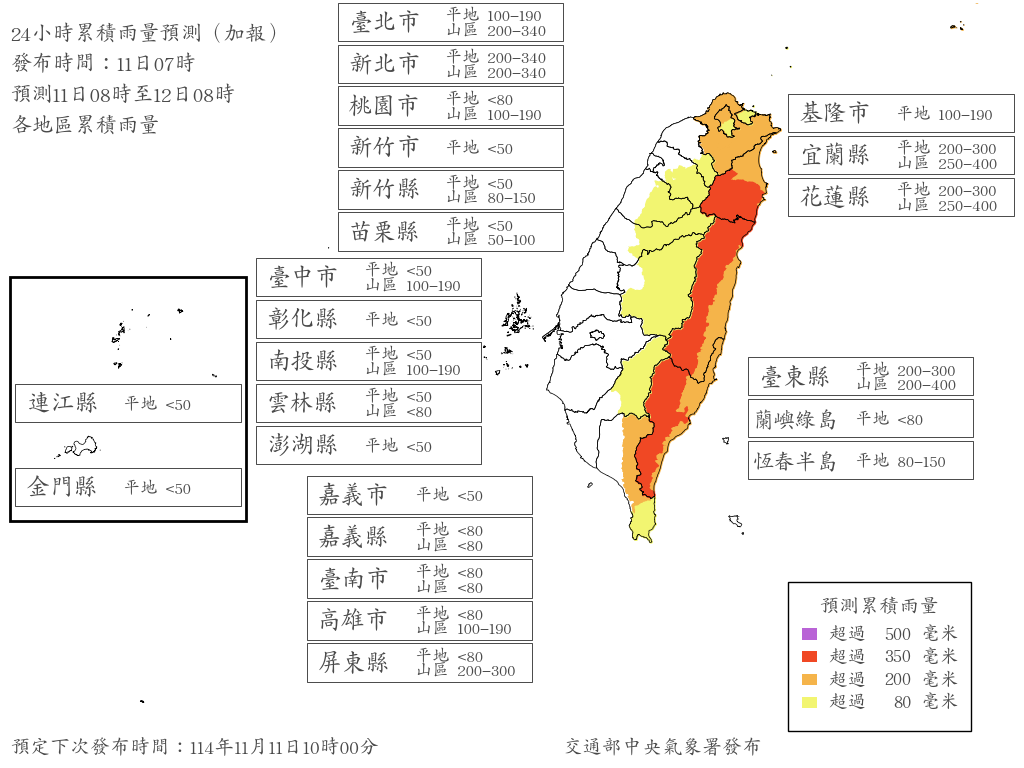 快新聞／中颱鳳凰海陸警齊發！最新風雨預測曝光　14縣市達停班課標準「新北入列」