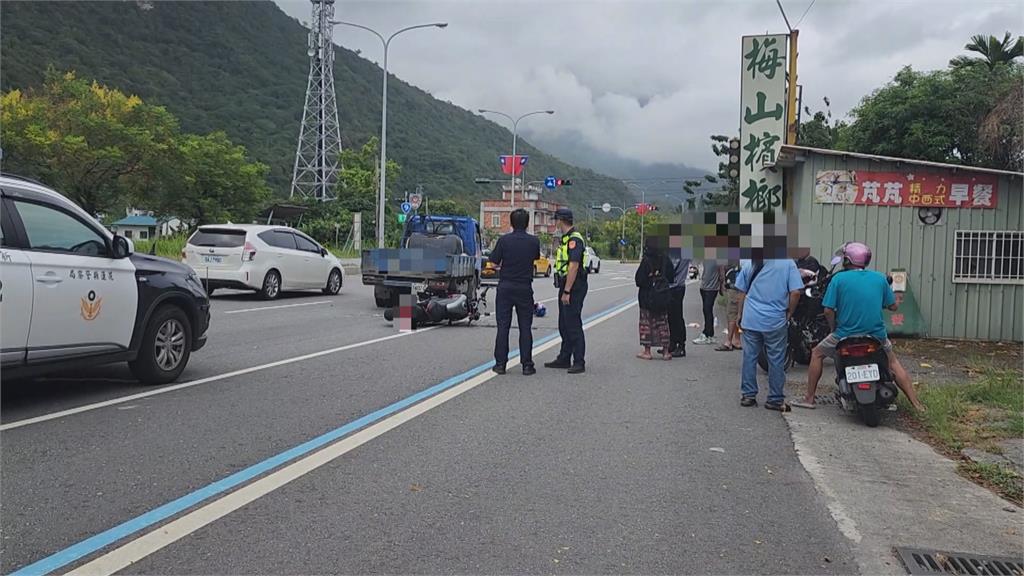 重機環島花蓮追撞等紅燈貨車　騎士送醫急救仍宣告不治