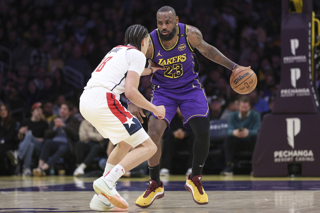 NBA(影)／首對父子檔明星週再度同場?　詹皇父子婉拒參加技術挑戰賽　