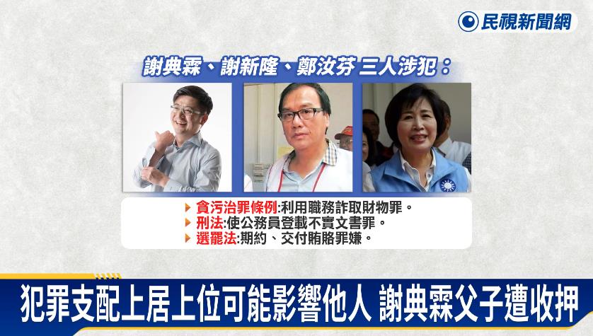 謝典霖「請吃選舉飯」為何不自掏腰包？他曝2致命關鍵：出事是遲早的事