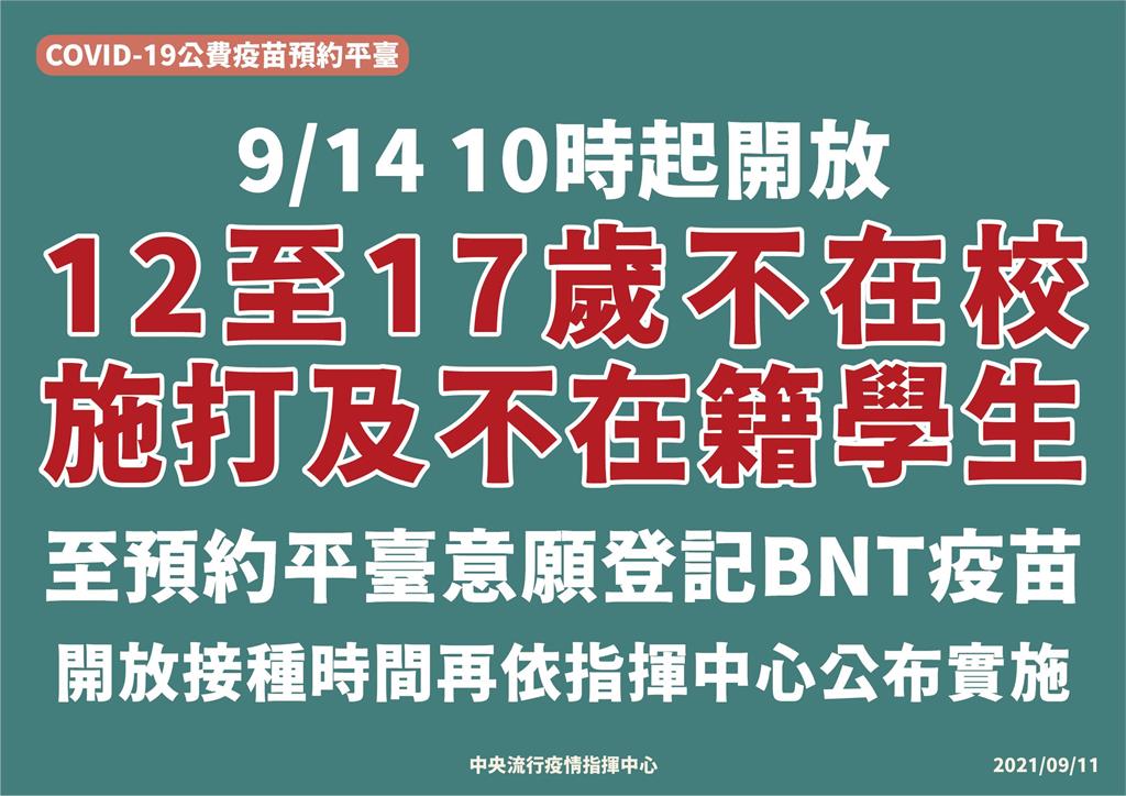 快新聞／BNT來了！ 9/20起開放預約3天  「這三類」 同時開放